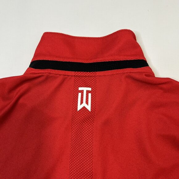 Nike Dri-FIT ADV TW Tiger Woods Men's Golf Polo Red Camo Size 2XL DR5327-687 - Picture 9 of 13
